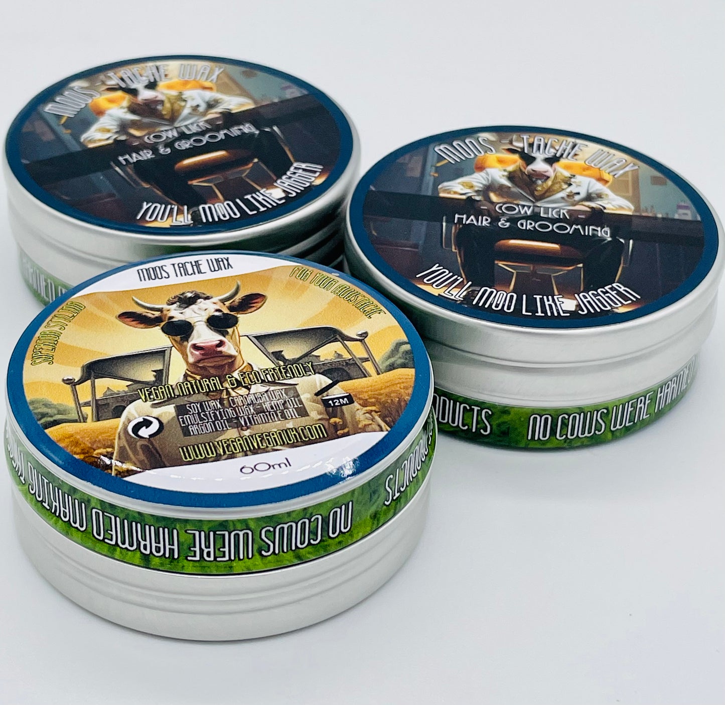 MOO-STACHE WAX - You'll Moo Like Jagger!!!