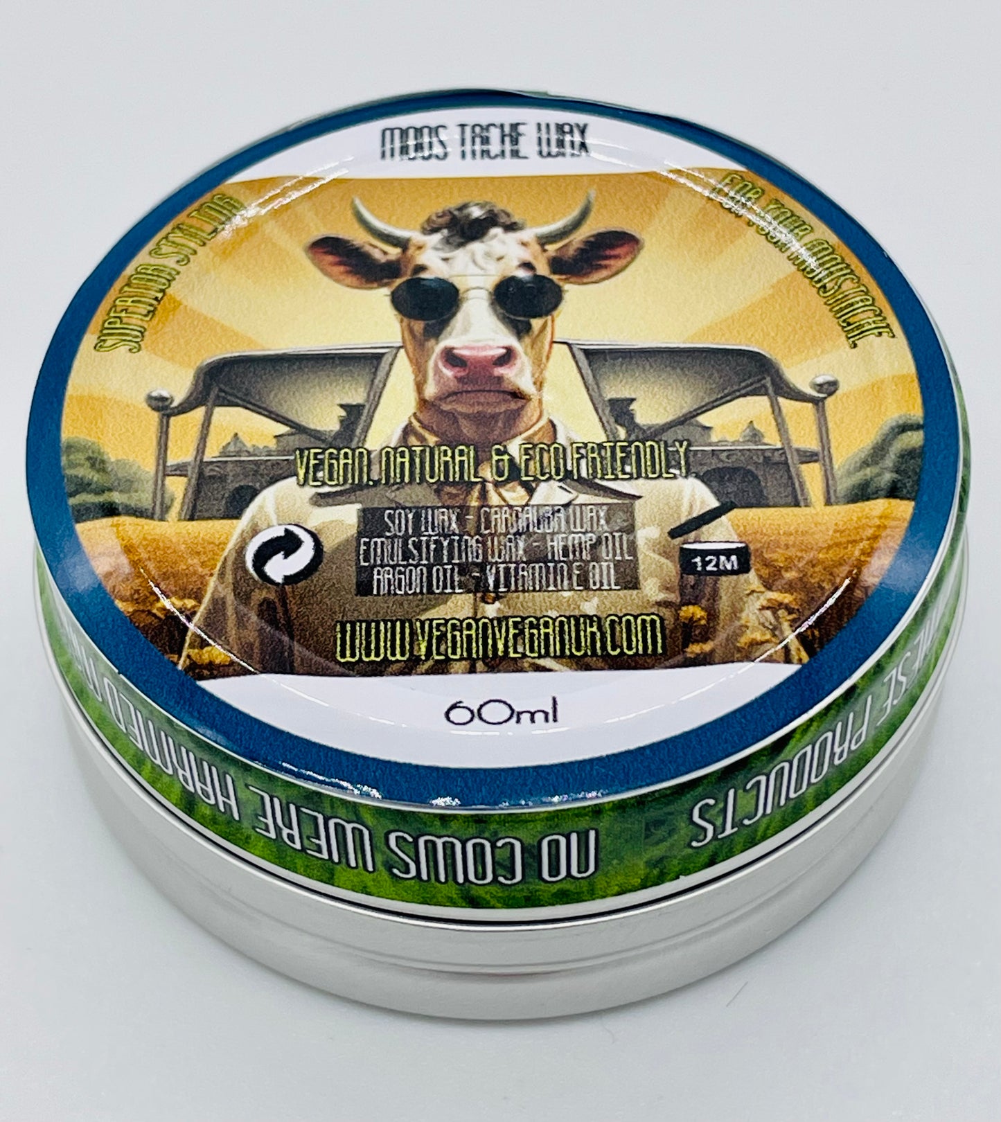 MOO-STACHE WAX - You'll Moo Like Jagger!!!