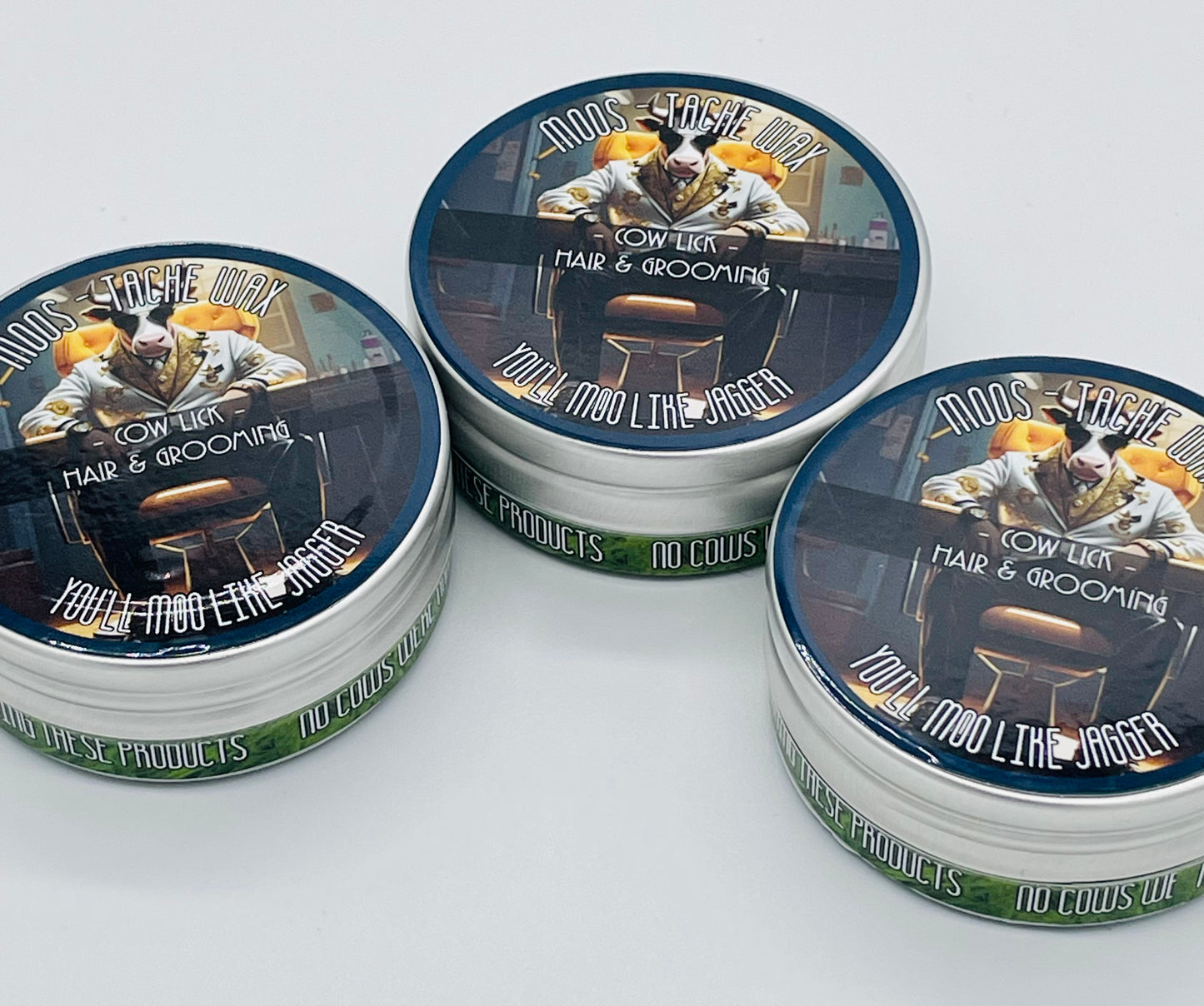 MOO-STACHE WAX - You'll Moo Like Jagger!!!
